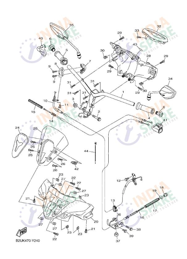 STEERING HANDLE & CABLE